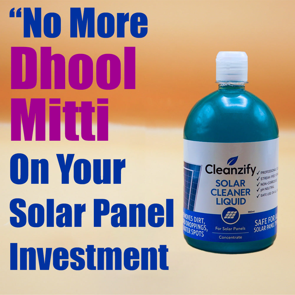 Cleanzify Solar Cleaner Liquid