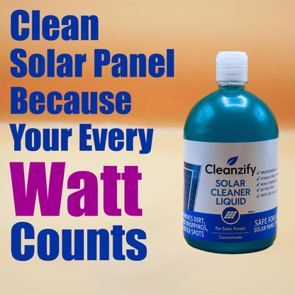 Cleanzify Solar Cleaner Liquid
