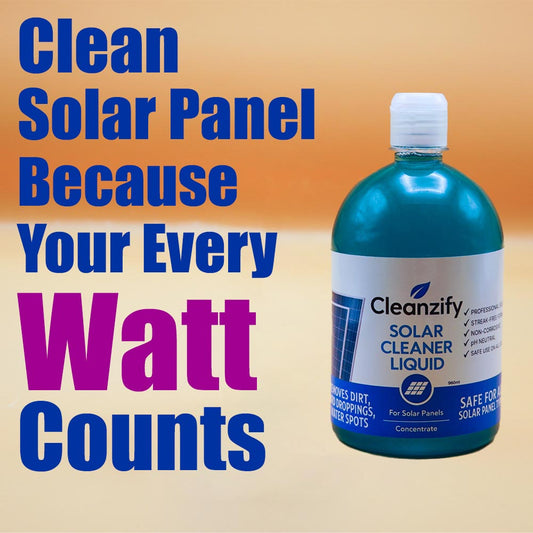 Cleanzify Solar Cleaner Liquid